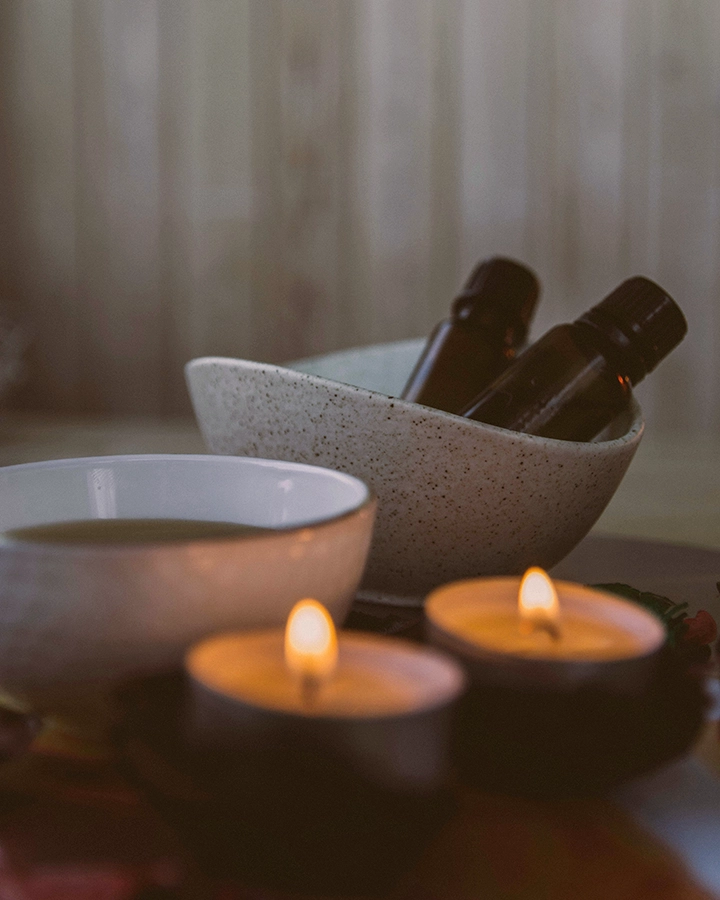 The treatment room at The Rub